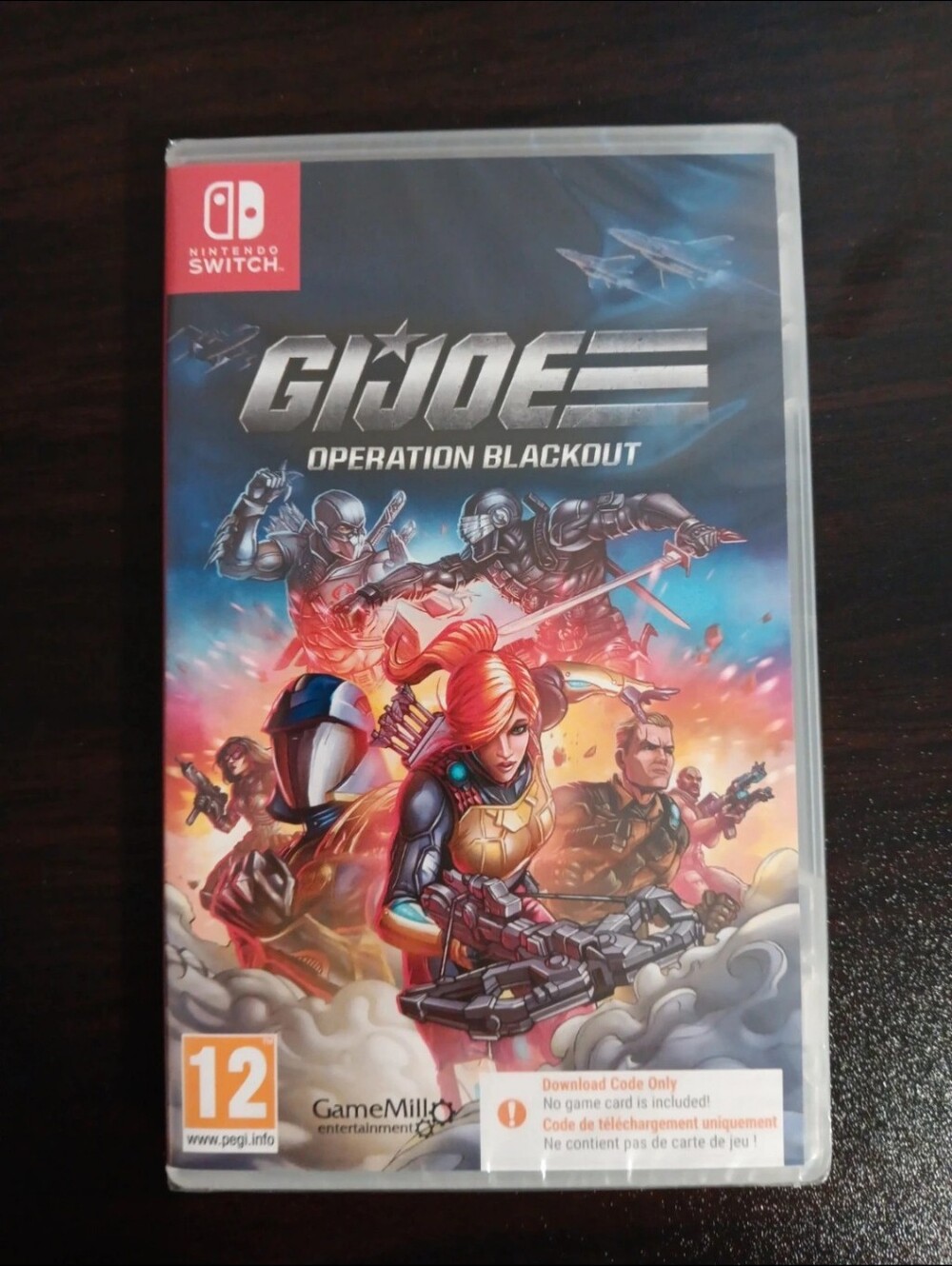 GIJoe Operation Blackout Nintendo Switch Video Game NIP Sealed